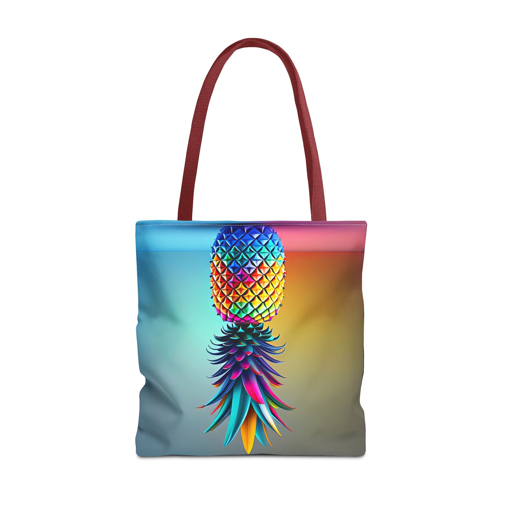 Vibrant Pineapple Tote Bag - Colorful Beach Accessory for Sexy Adventures