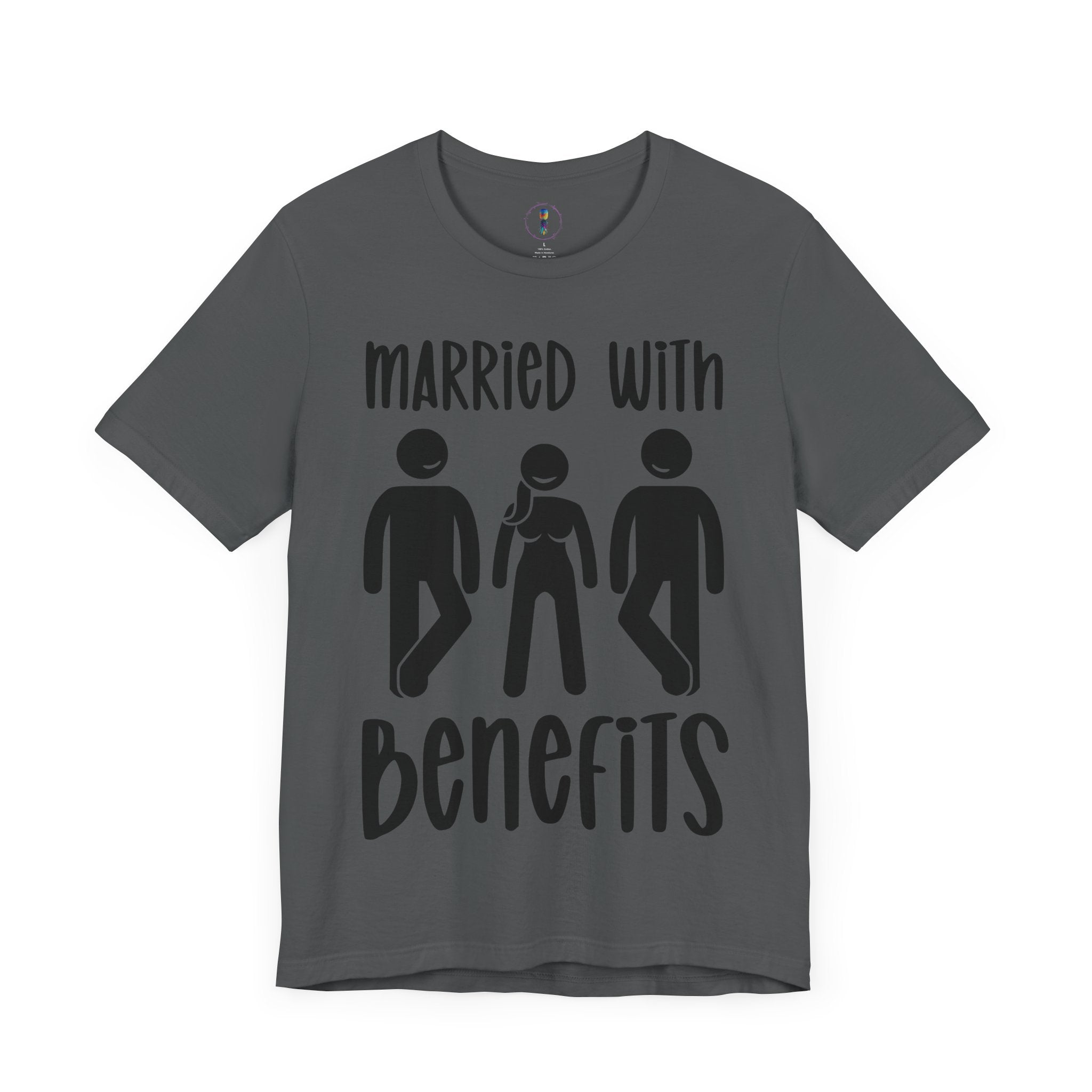 Funny Married with Benefits Unisex Tee - Casual Gift for Newlyweds