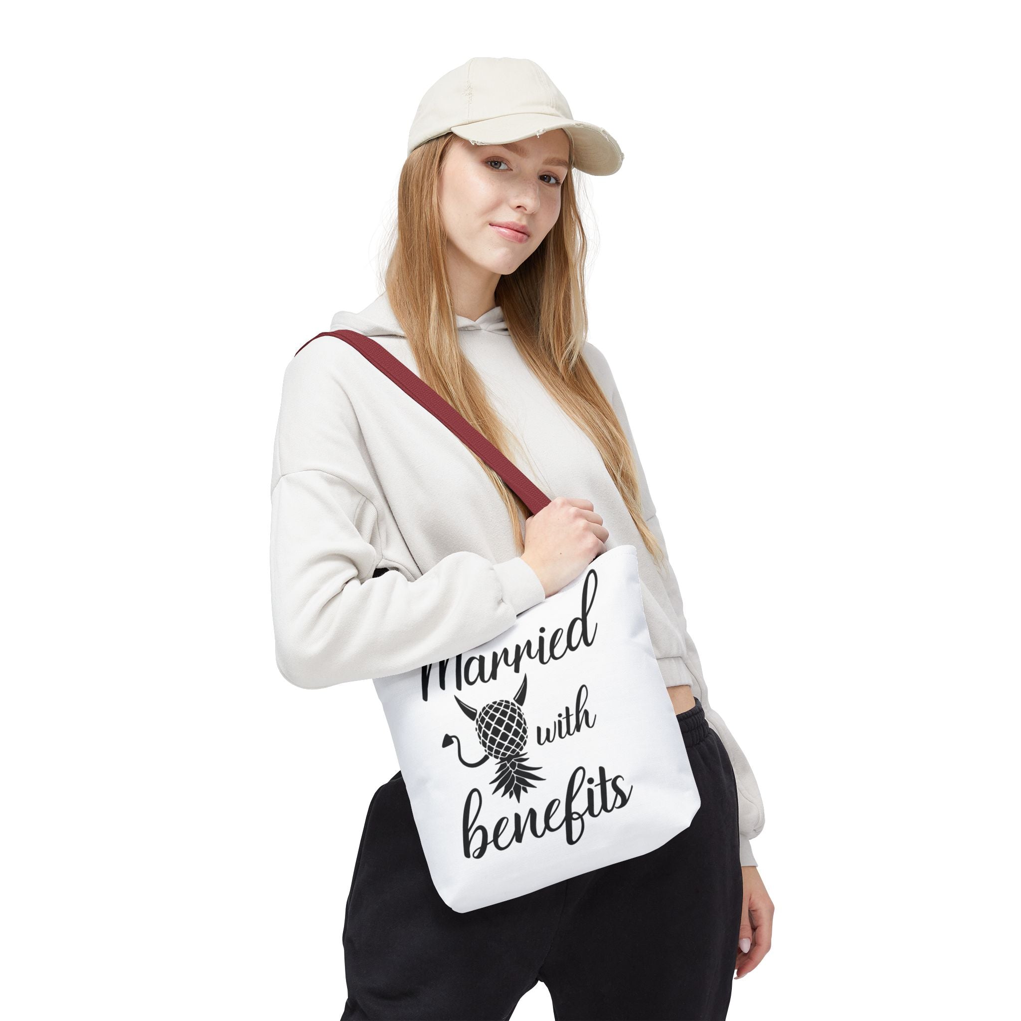 Married with Benefits Tote Bag – Fun & Playful Gift for Couples