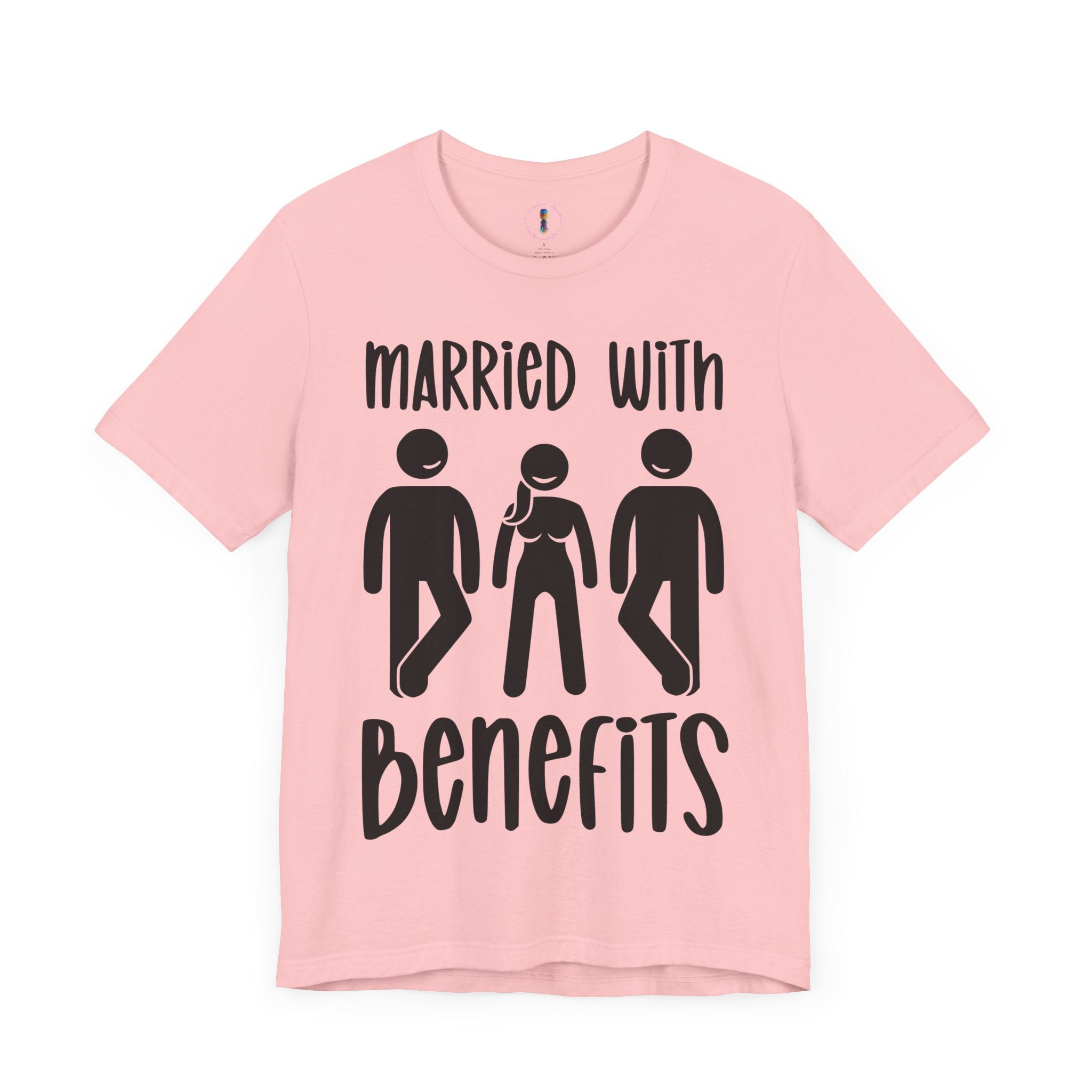 Funny Married with Benefits Unisex Tee - Casual Gift for Newlyweds