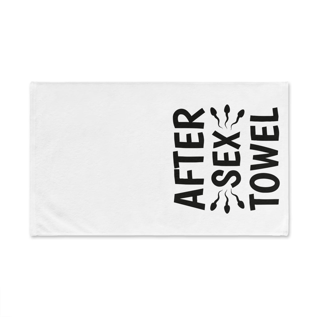 Humorous After Sex Hand Towel - Fun Bathroom Accessory for Couples