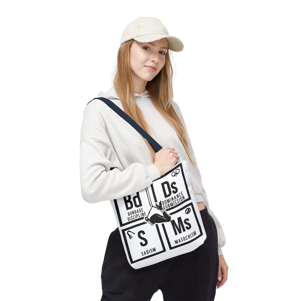 BDSM Elements Tote Bag - Stylish and Edgy Carryall for Fans of Kink Culture