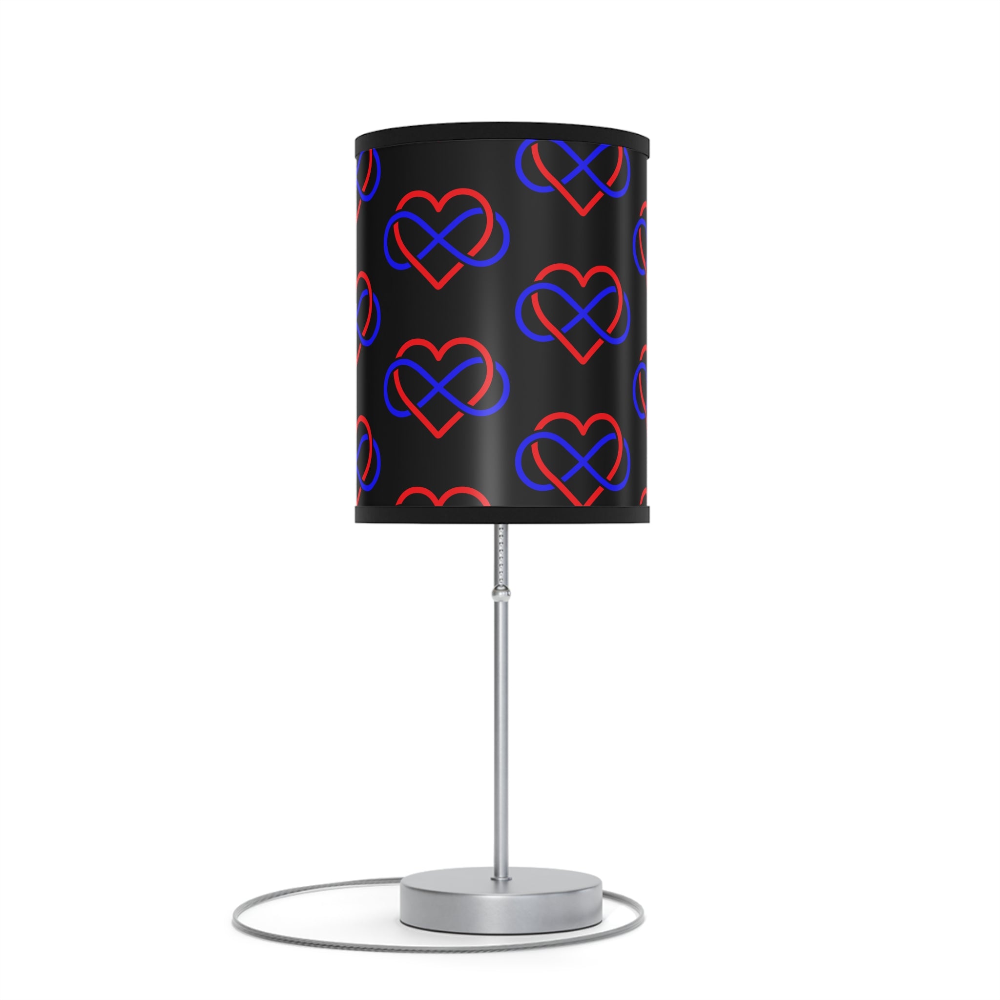 Modern Heart Pattern Table Lamp - Decorative Night Light for Home & Office