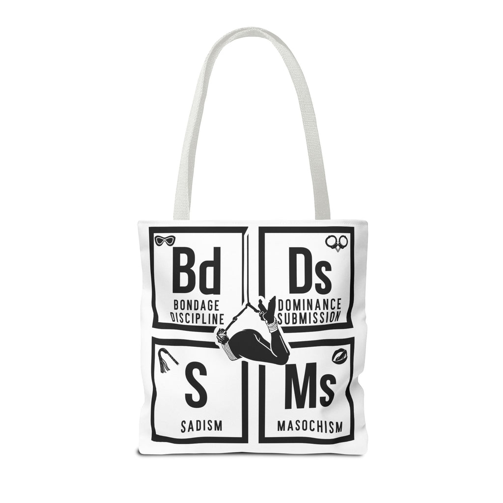 BDSM Elements Tote Bag - Stylish and Edgy Carryall for Fans of Kink Culture