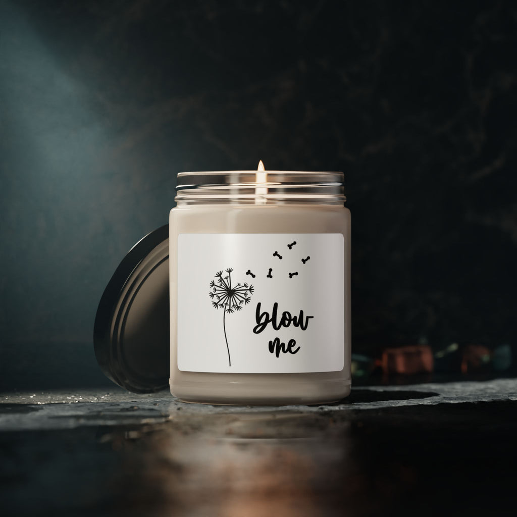 Scented Soy Candle - "Blow Me" - Relaxing Home Fragrance for Any Occasion