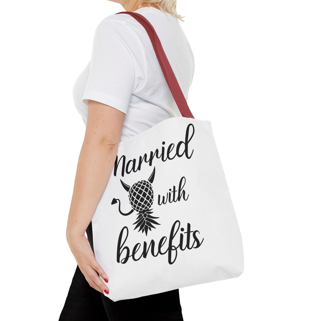 Married with Benefits Tote Bag – Fun & Playful Gift for Couples