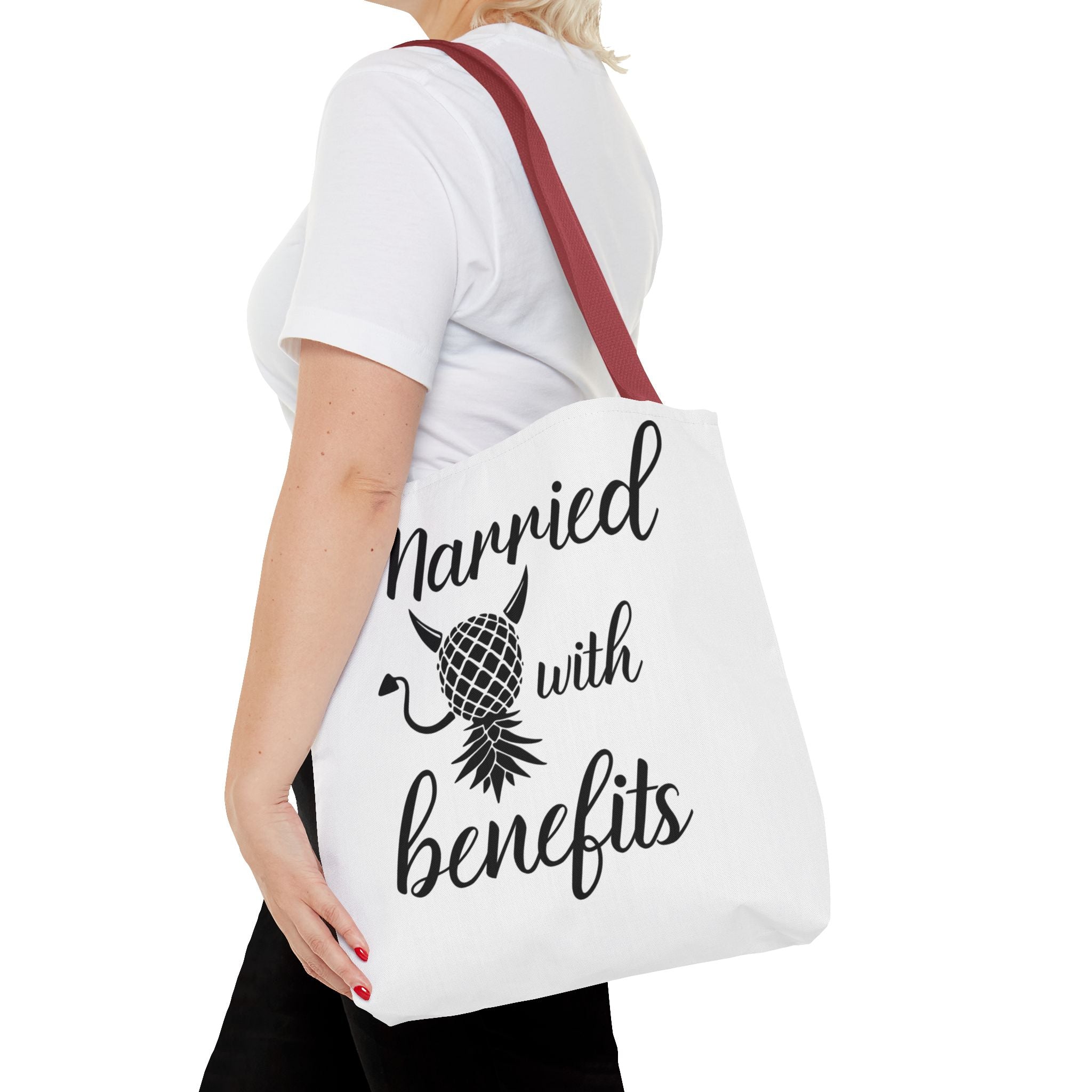 Married with Benefits Tote Bag – Fun & Playful Gift for Couples