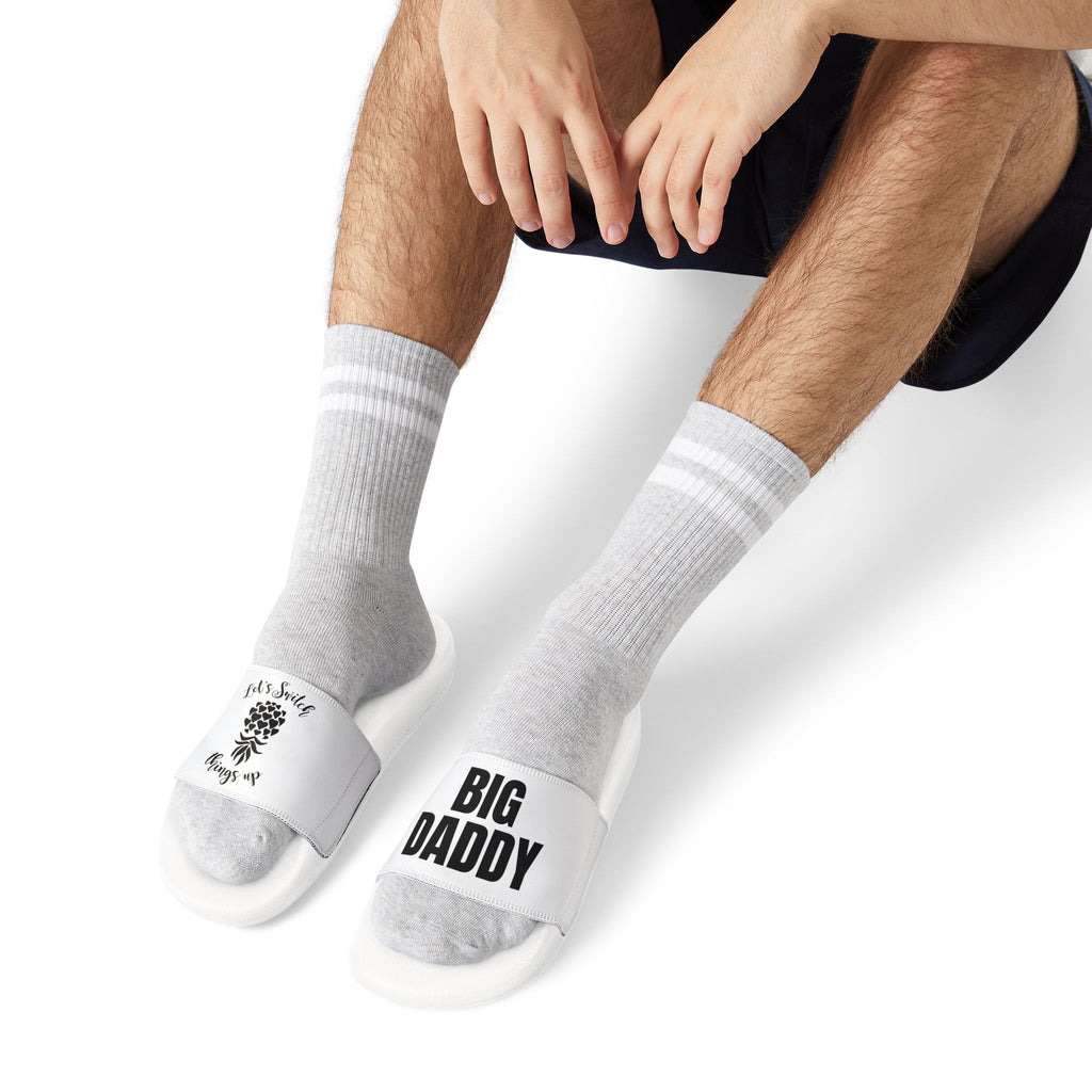 Funny Big Daddy Sandals - Men's Removable-Strap Slide Sandals