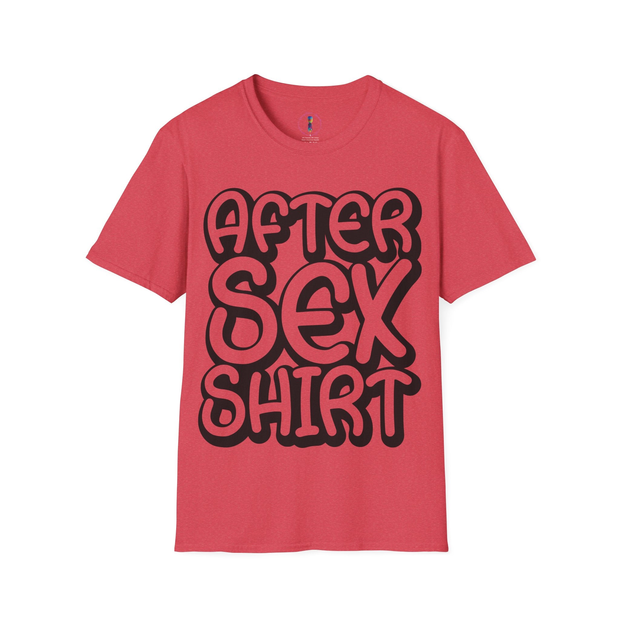 After Sex Unisex Softstyle T-Shirt - Fun Graphic Tee for Couples