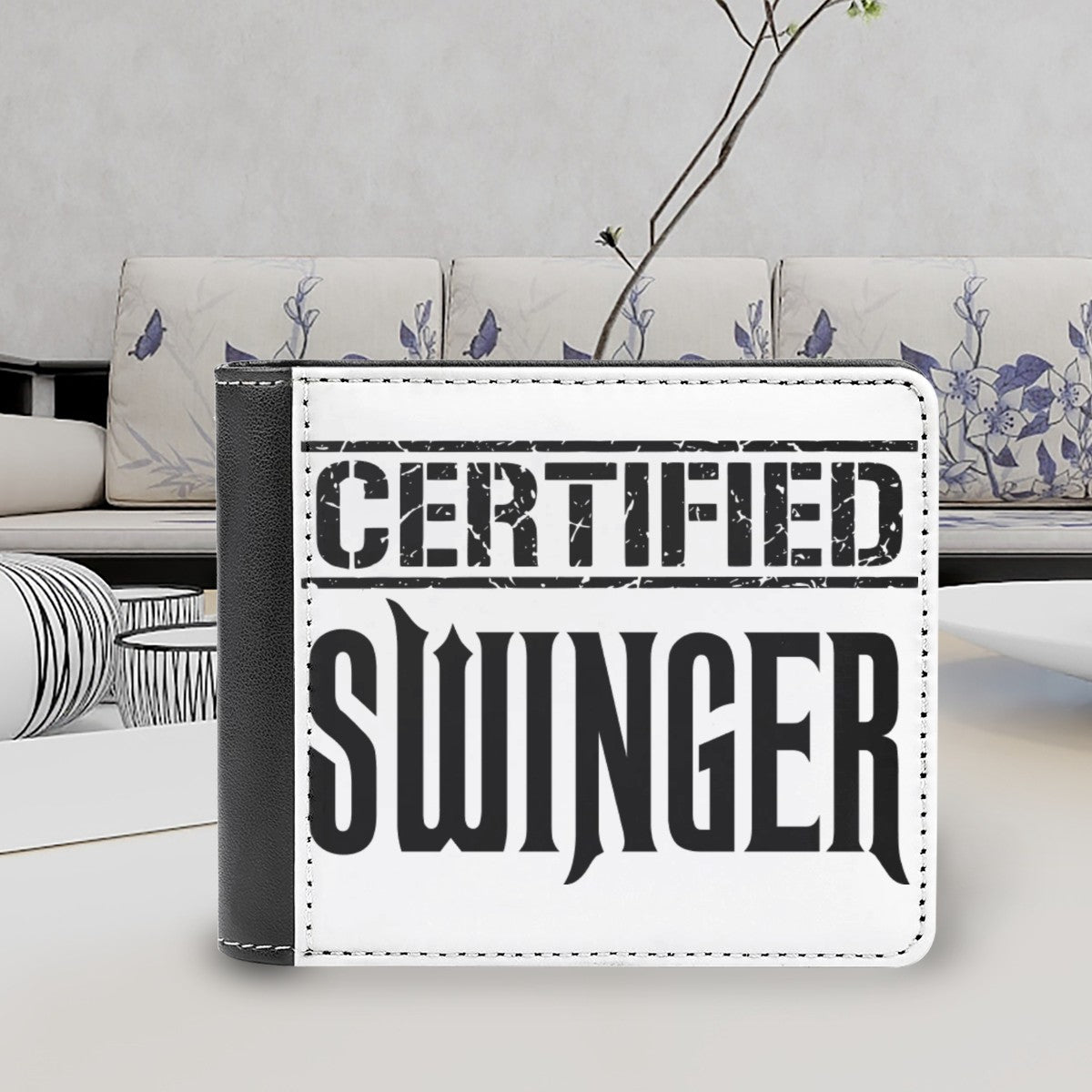 Certified Swinger Leather Wallet