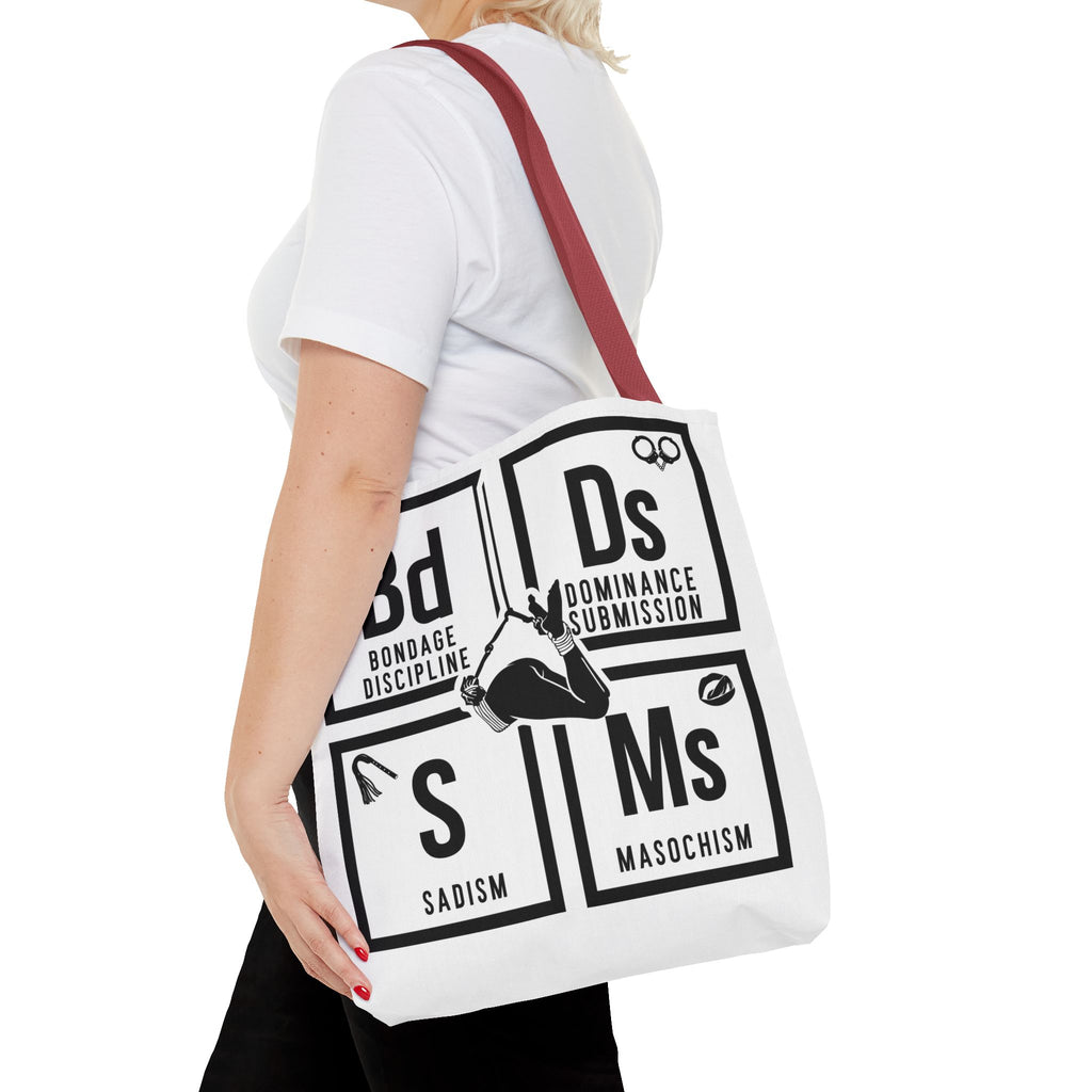BDSM Elements Tote Bag - Stylish and Edgy Carryall for Fans of Kink Culture