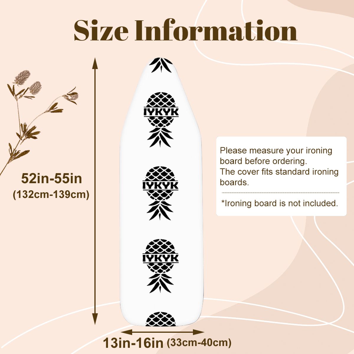 IFYKYK Ironing Board Cover