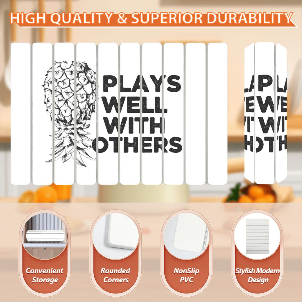 Upside-Down Pineapple Elegant Diatomaceous Earth Drying Mat