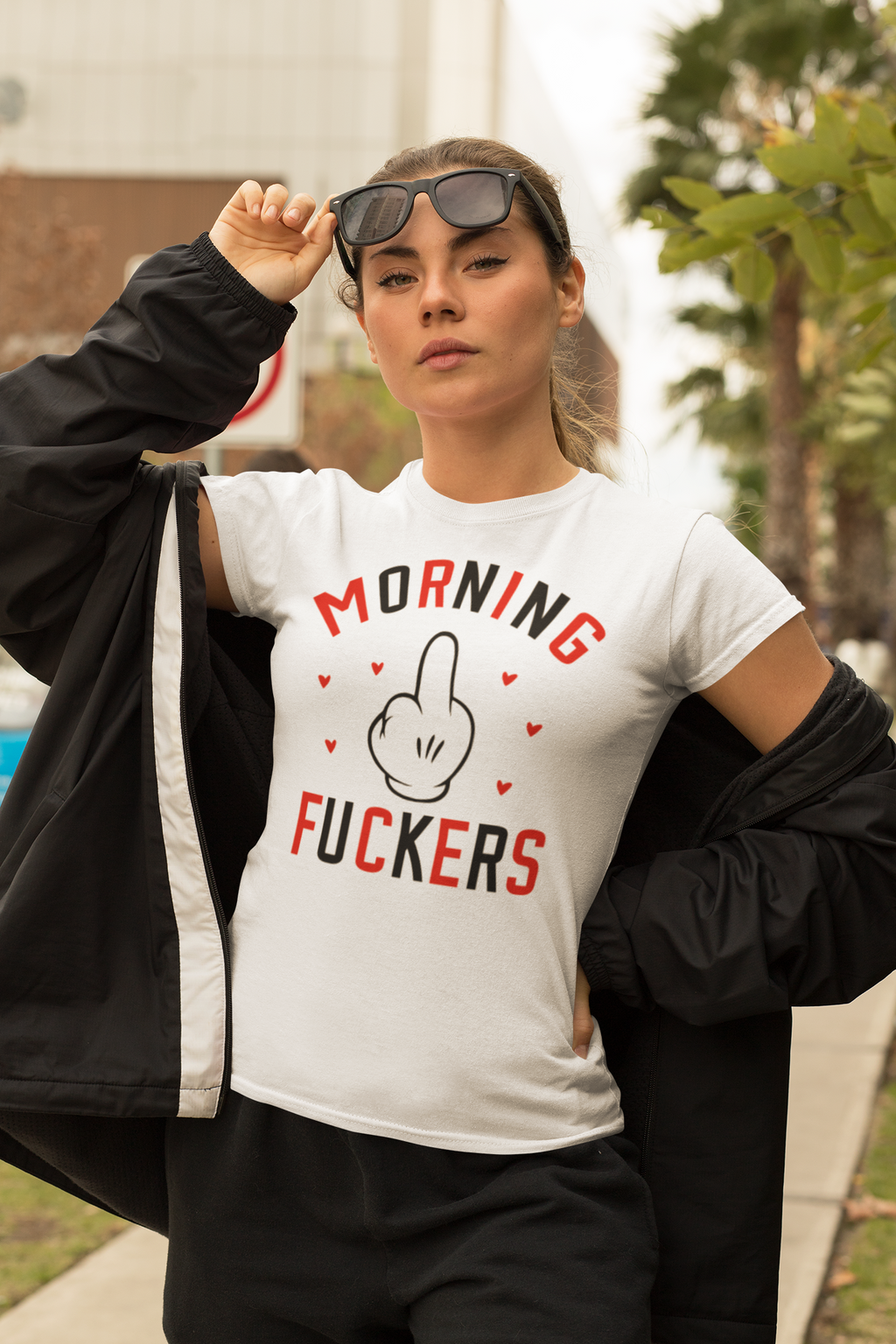 Funny Morning Graphic Tee - Unisex Jersey Short Sleeve Shirt