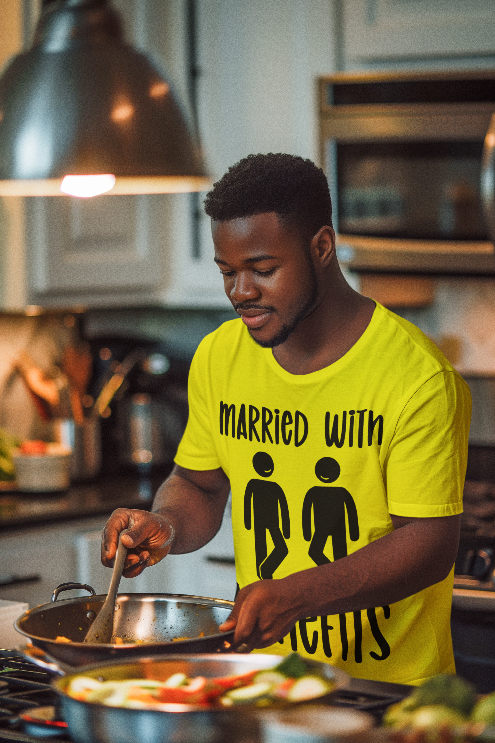 Funny Married with Benefits Unisex Tee - Casual Gift for Newlyweds