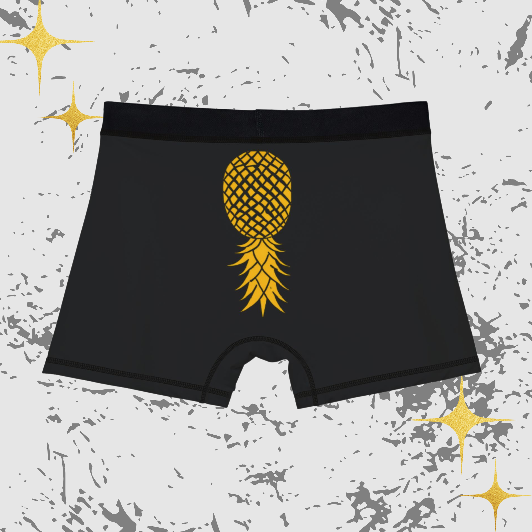 Fun Men's Boxers with Touch Here Design for Everyday Comfort