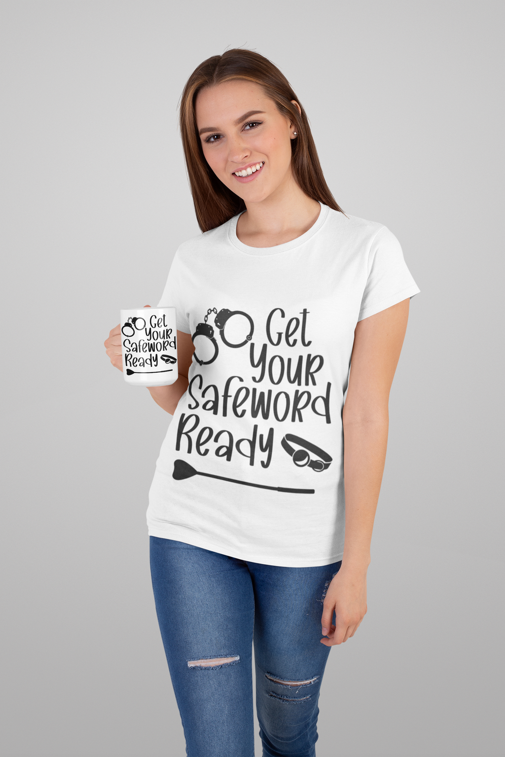 Funny Get Your Safeword Ready Ceramic Mug - 11oz & 15oz