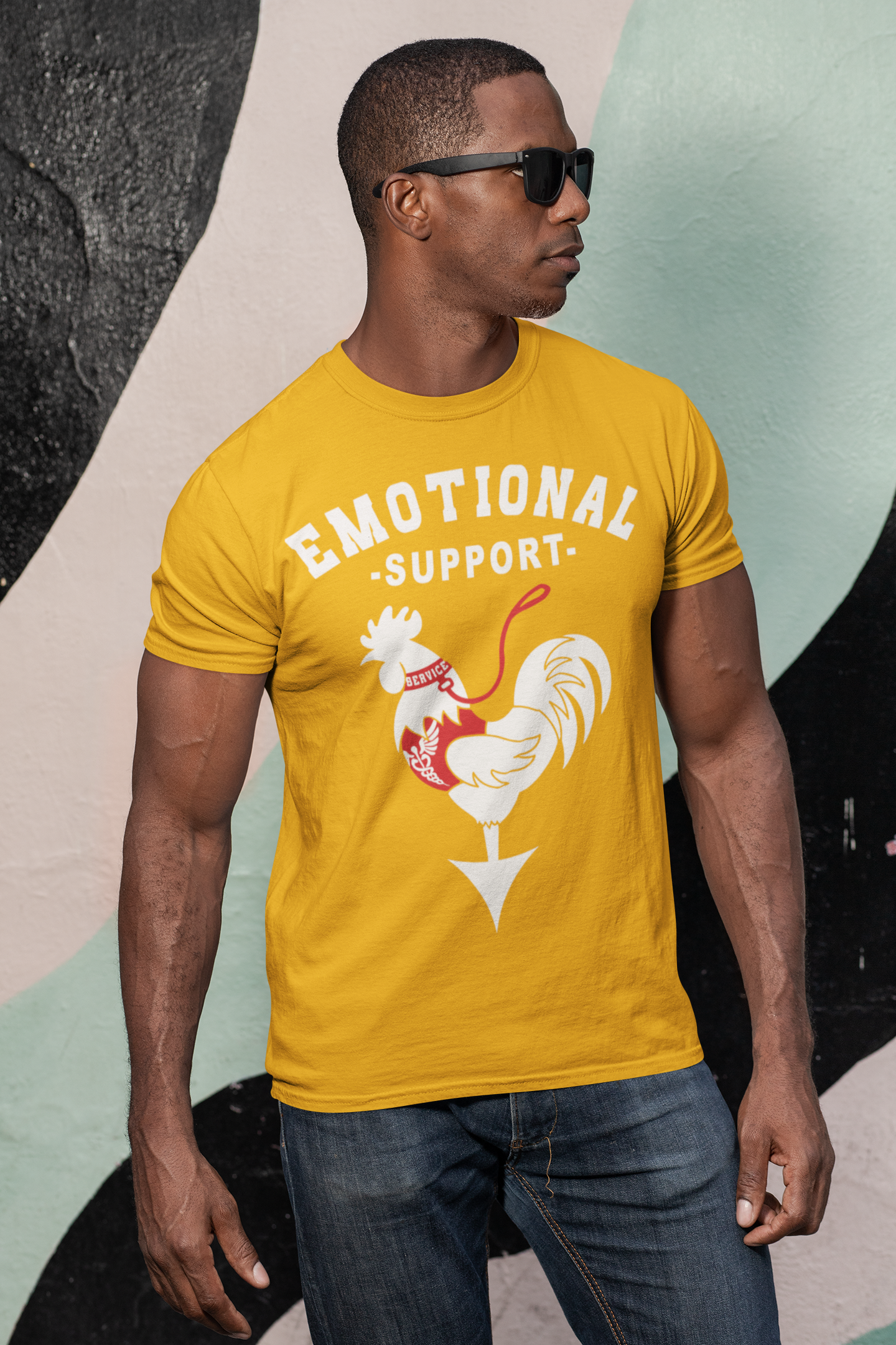 Emotional Support Cock T-Shirt