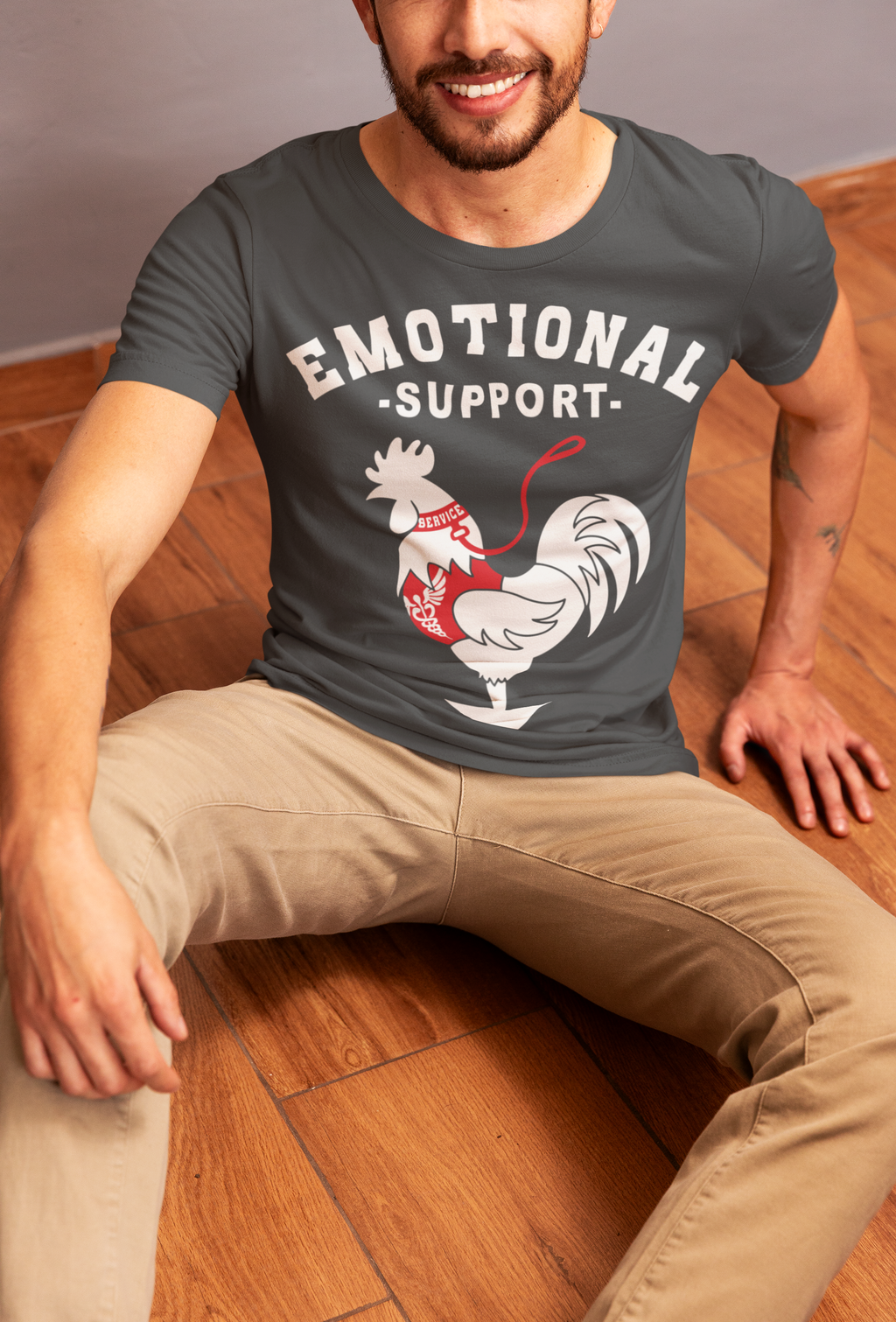 Emotional Support Cock T-Shirt