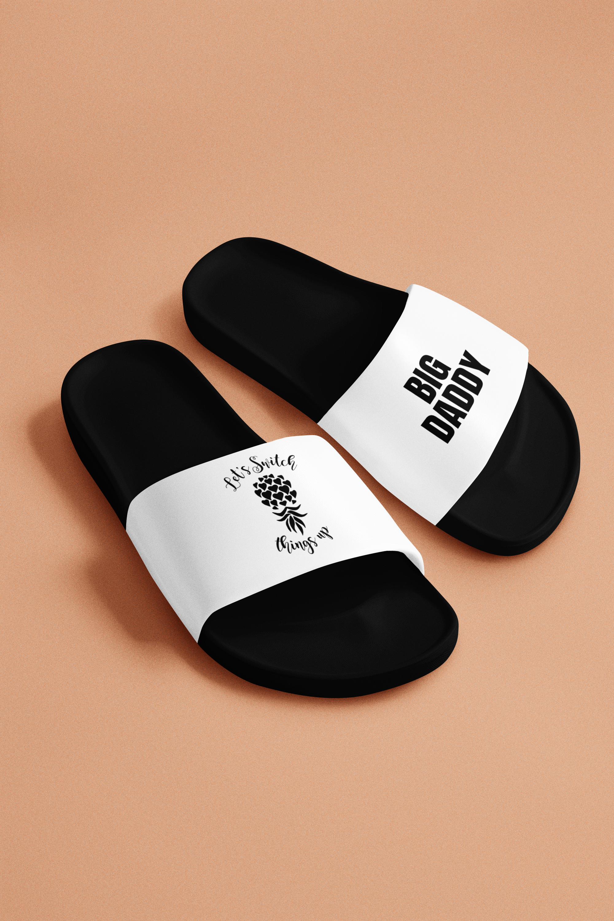 Funny Big Daddy Sandals - Men's Removable-Strap Slide Sandals