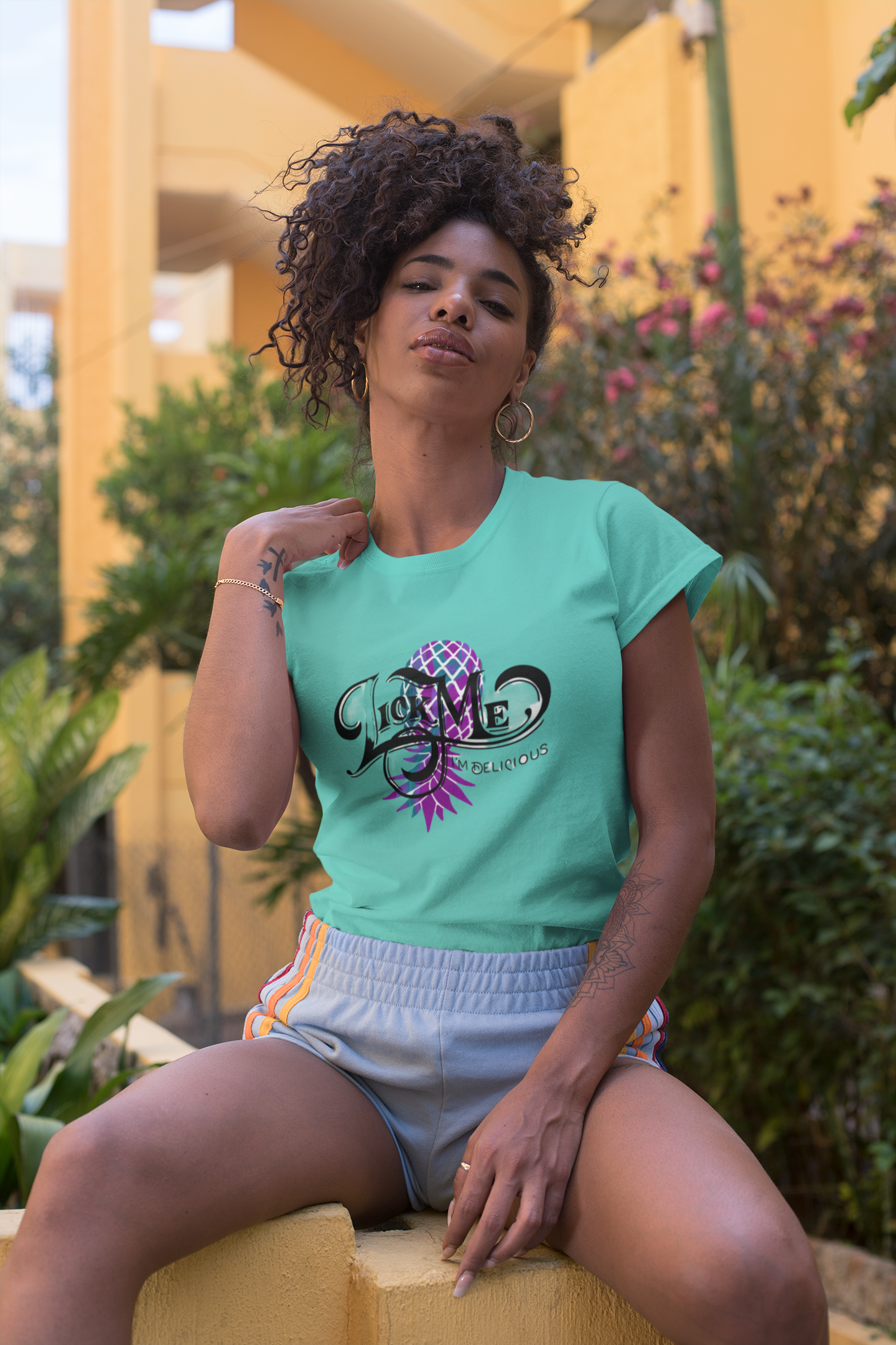 Delicious Vibes Unisex Tee | Fun Graphic Shirt for Music Lovers, Casual Wear, Gift for Friends, Summer Style, Festival Fashion