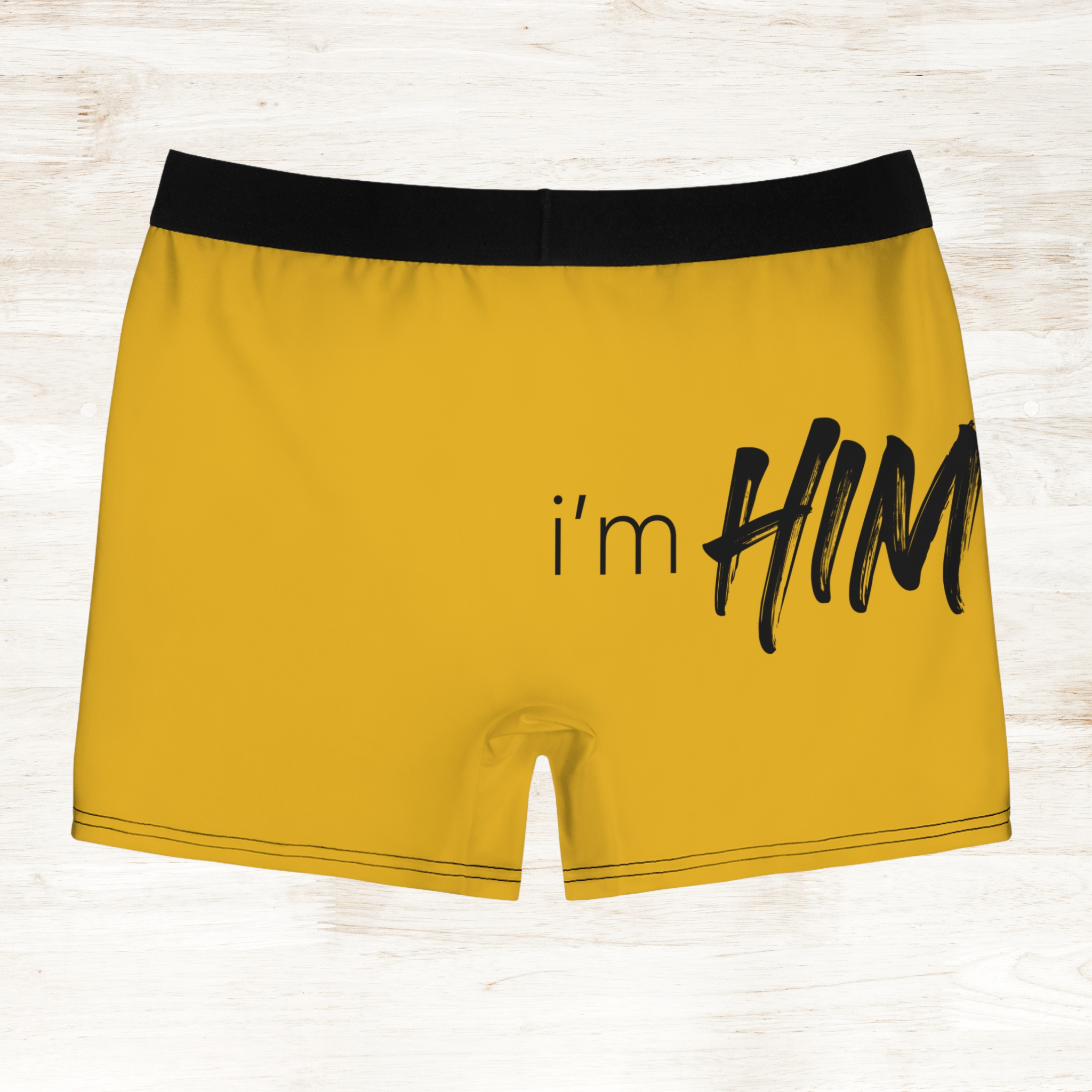 Funny Boxer Briefs 'Lick Me, I'm Delicious'