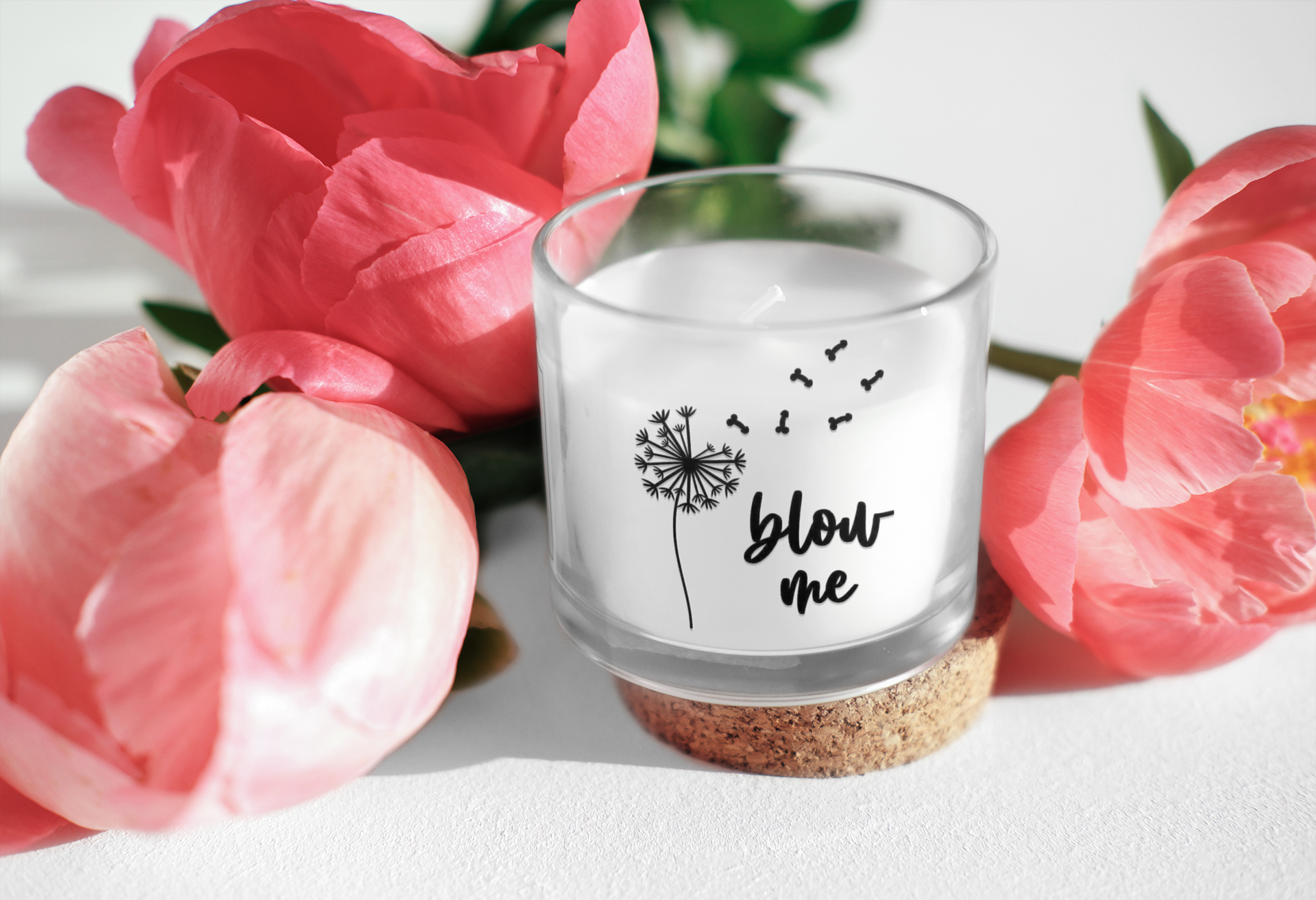 Scented Soy Candle - "Blow Me" - Relaxing Home Fragrance for Any Occasion