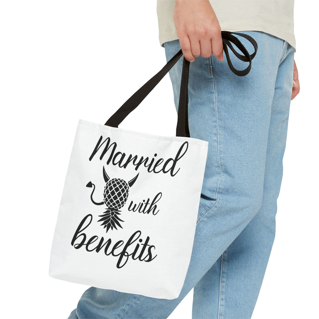 Married with Benefits Tote Bag – Fun & Playful Gift for Couples