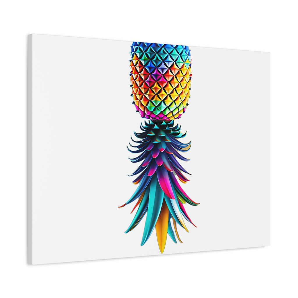Canvas Print - Colorful Upside Down Pineapple