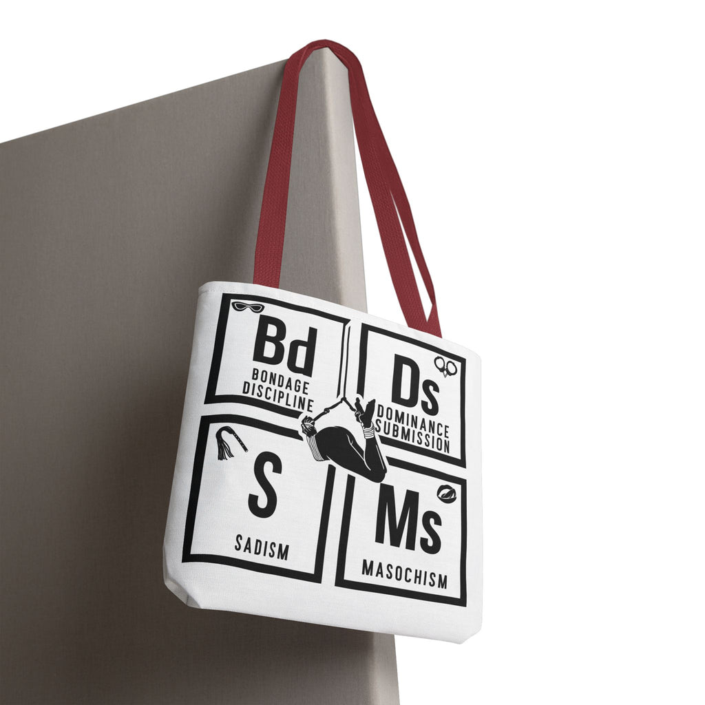 BDSM Elements Tote Bag - Stylish and Edgy Carryall for Fans of Kink Culture