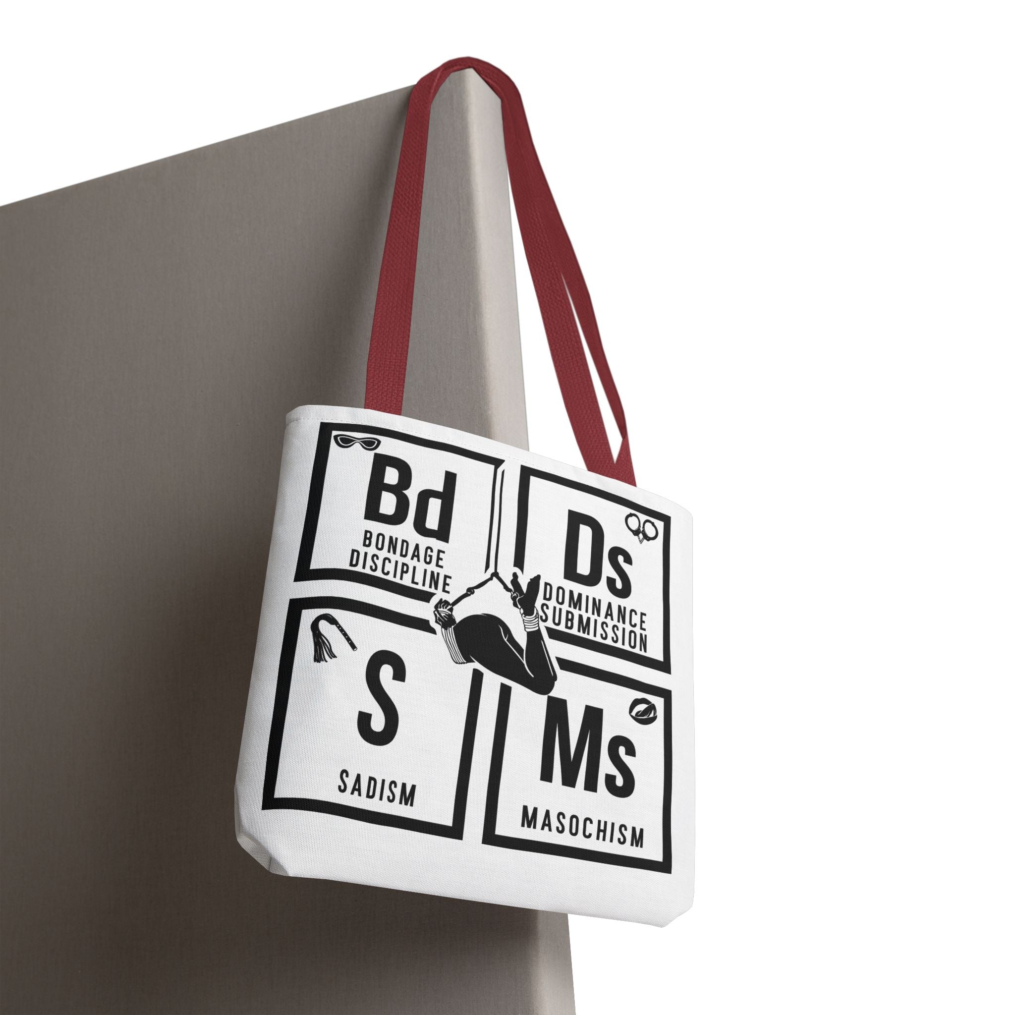 BDSM Elements Tote Bag - Stylish and Edgy Carryall for Fans of Kink Culture