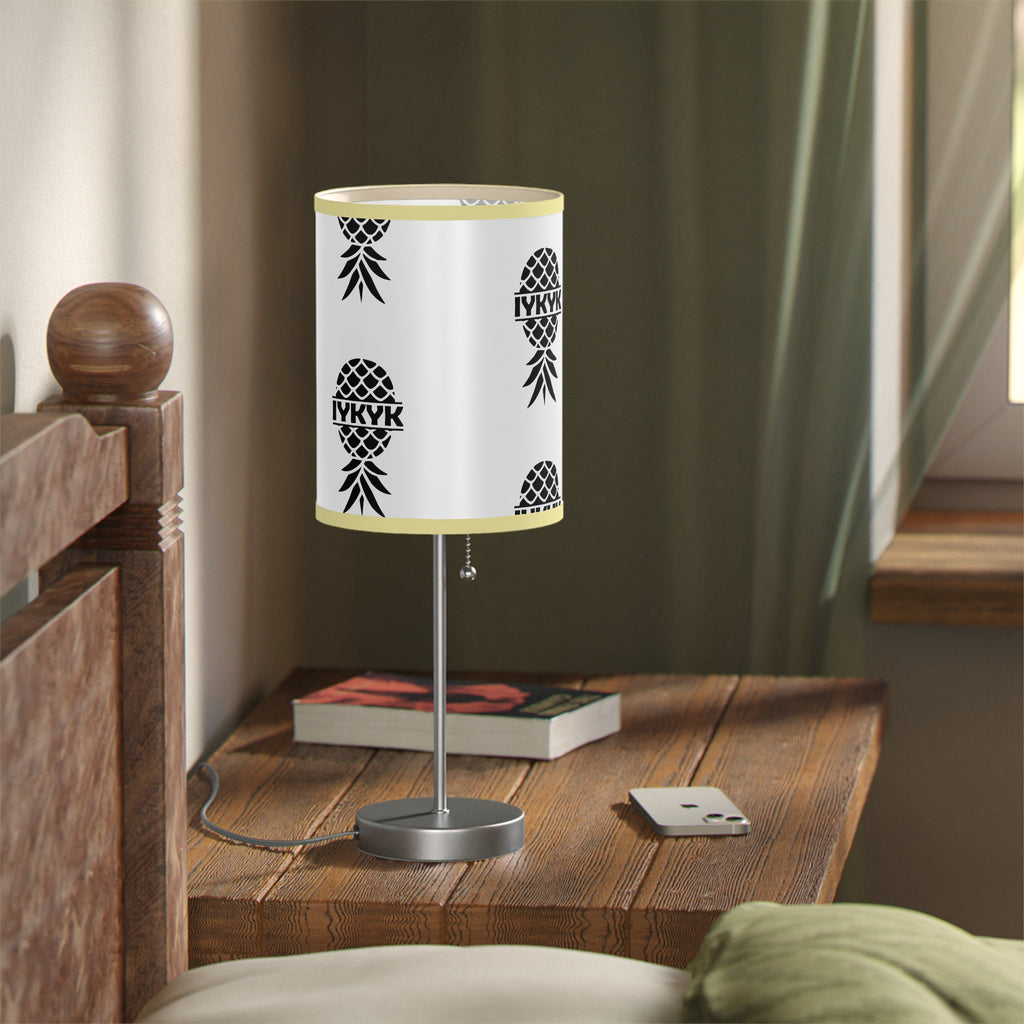 Pineapple Pattern Table Lamp - Modern Home Decor with US|CA Plug