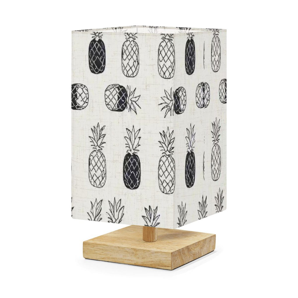 Pineapple-Swinger Inspired Lamp Square Table Lamp