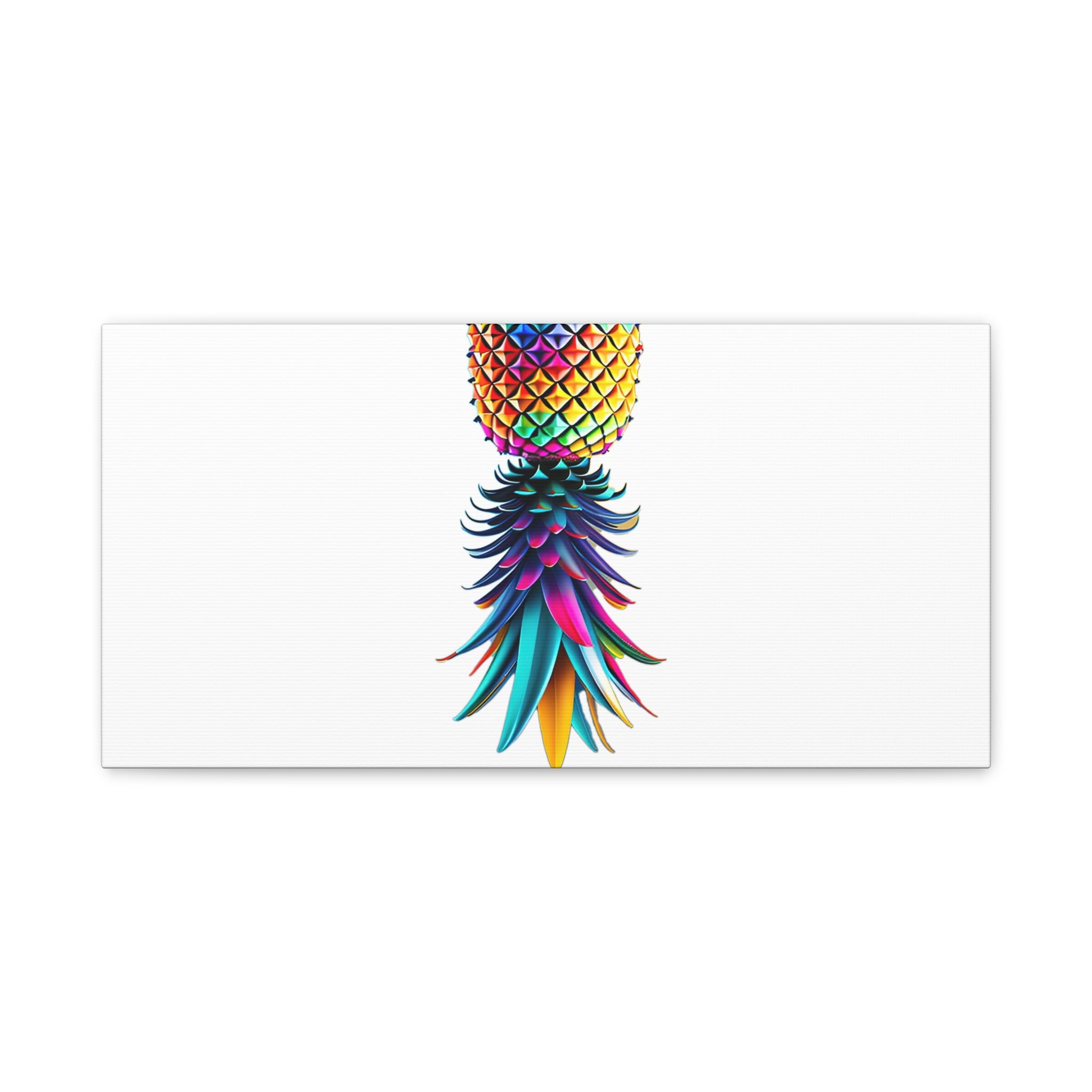 Canvas Print - Colorful Upside Down Pineapple