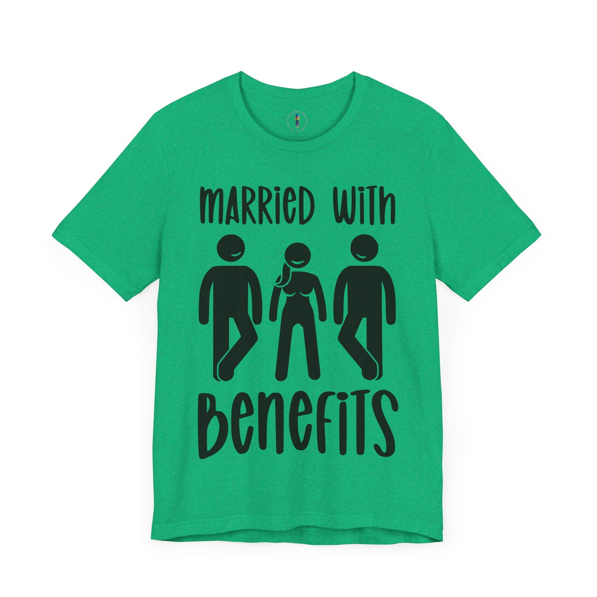 Funny Married with Benefits Unisex Tee - Casual Gift for Newlyweds