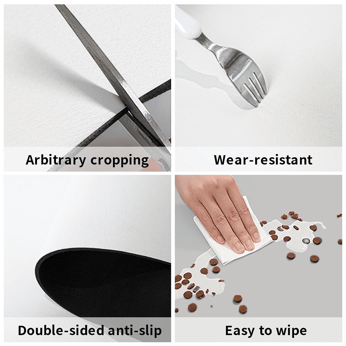 Swinger Inspired Leather Waterproof Dog Food Mat