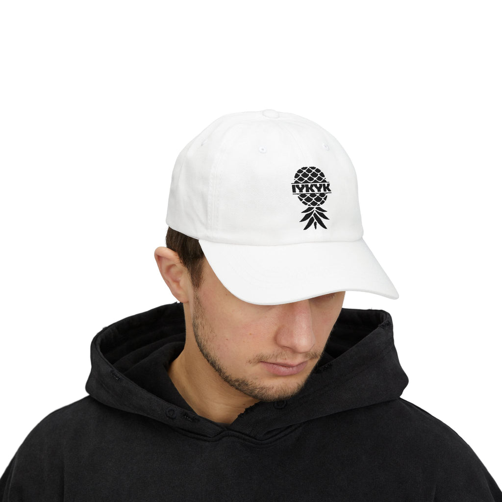 IYKYK Classic Dad Cap - Stylish Pineapple Design