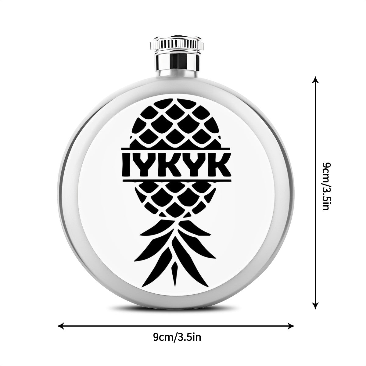 IYKYK Round Flask (5oz)