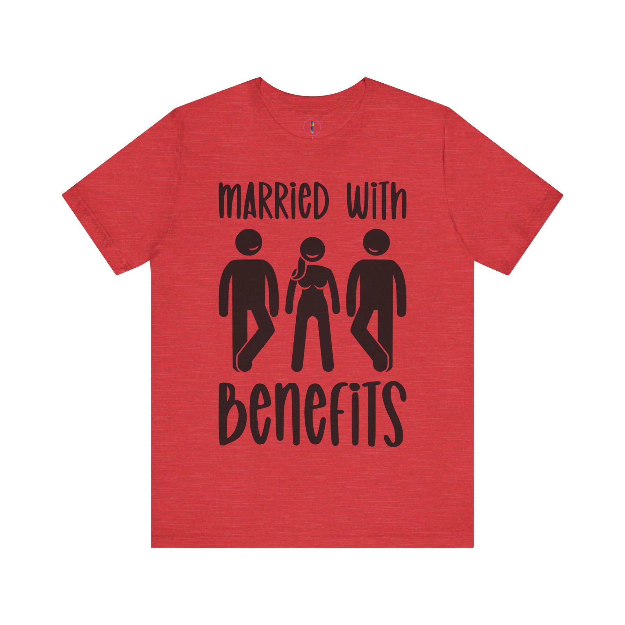Funny Married with Benefits Unisex Tee - Casual Gift for Newlyweds