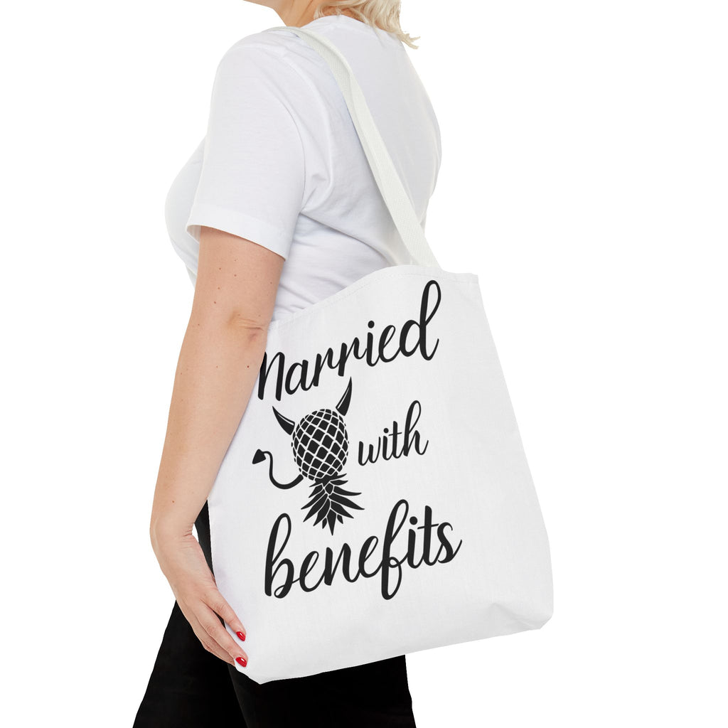 Married with Benefits Tote Bag – Fun & Playful Gift for Couples