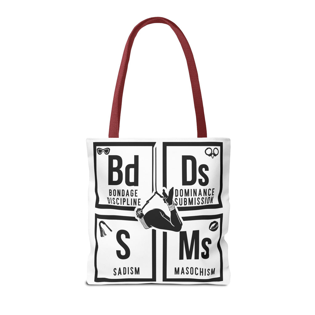 BDSM Elements Tote Bag - Stylish and Edgy Carryall for Fans of Kink Culture