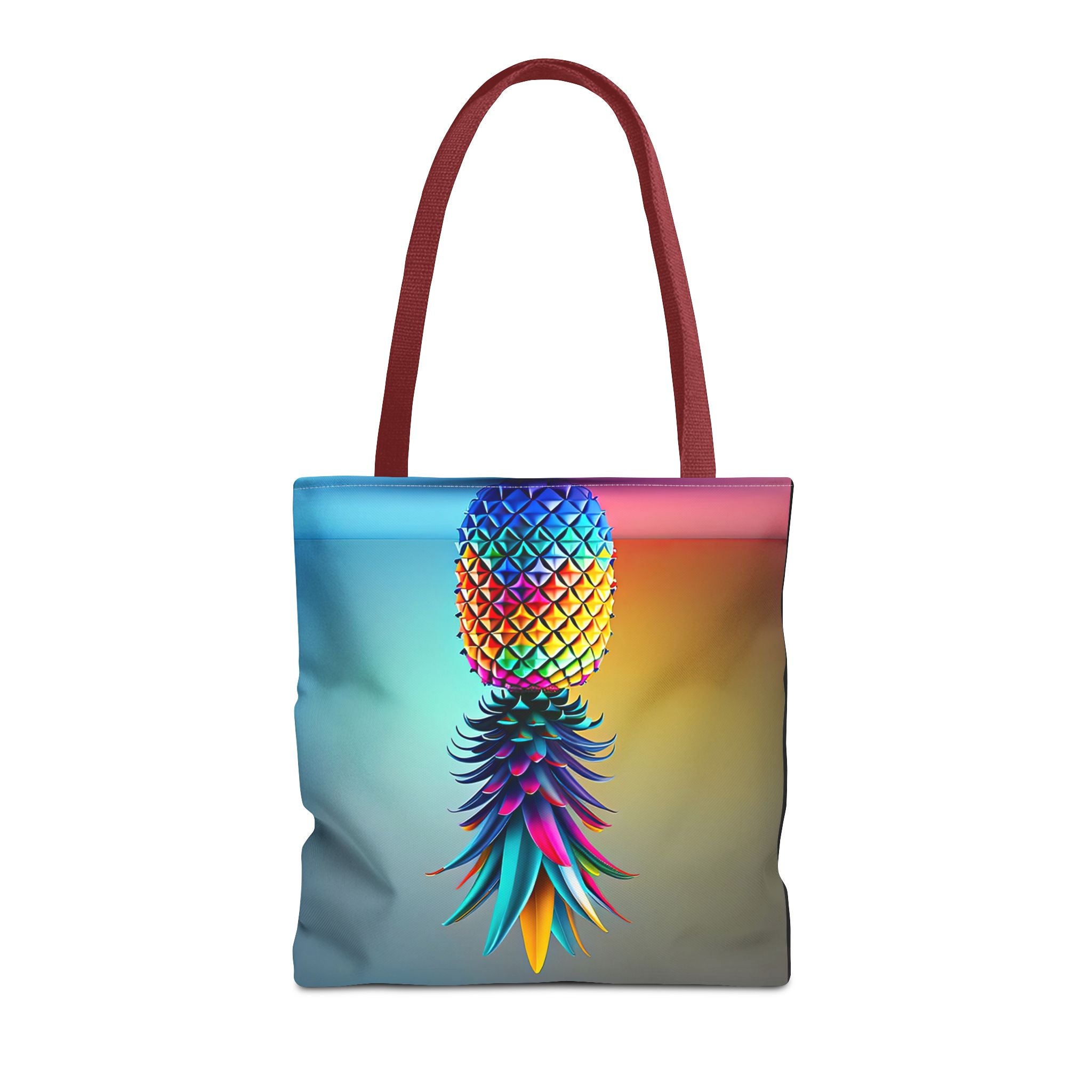 Vibrant Pineapple Tote Bag - Colorful Beach Accessory for Sexy Adventures
