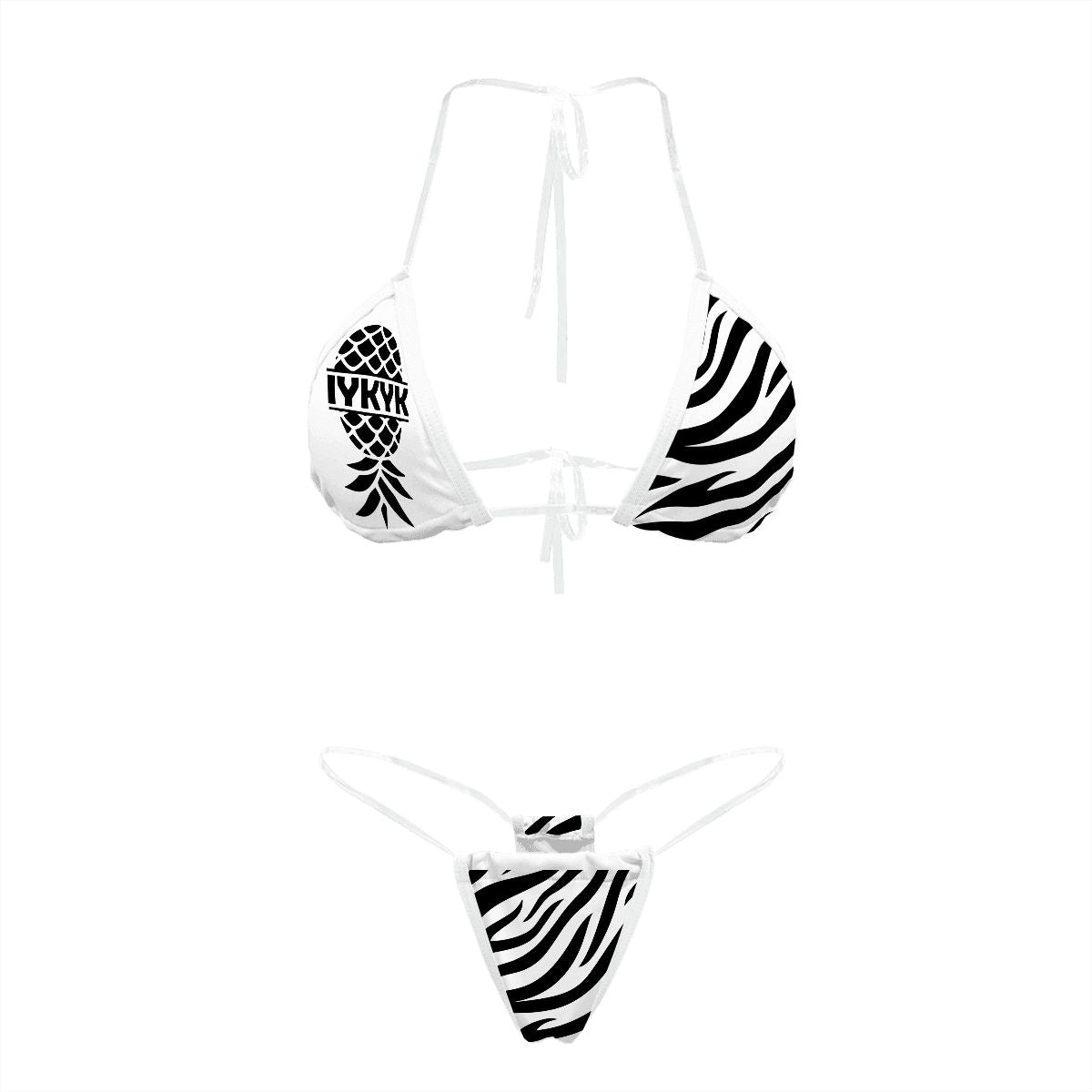 Bikini with Transparent Straps Customized