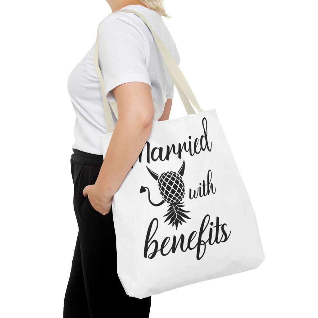 Married with Benefits Tote Bag – Fun & Playful Gift for Couples