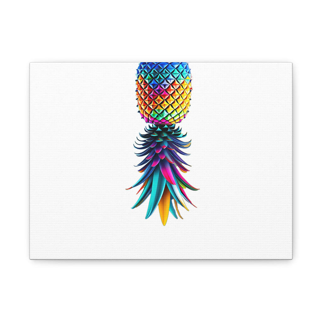 Canvas Print - Colorful Upside Down Pineapple