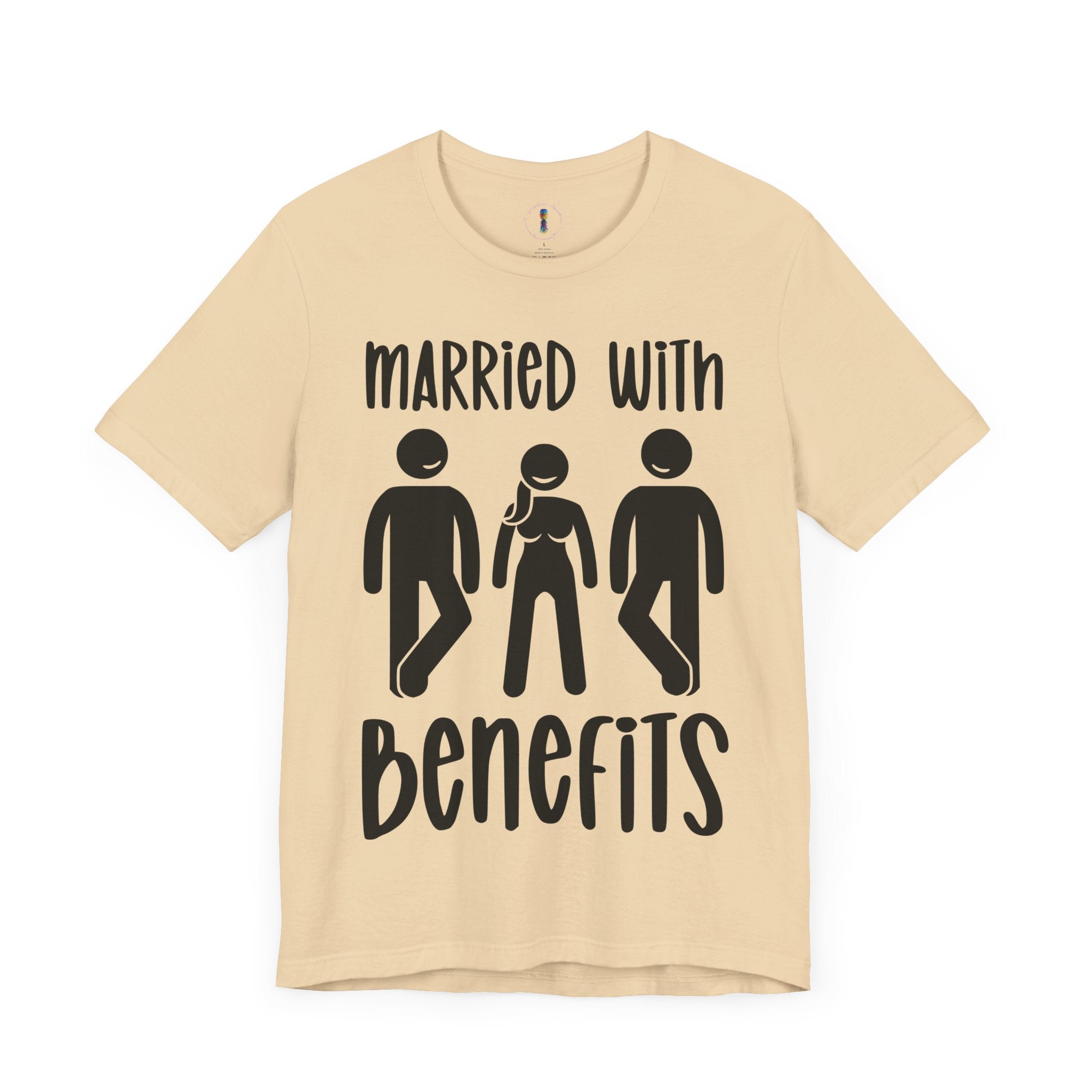 Funny Married with Benefits Unisex Tee - Casual Gift for Newlyweds