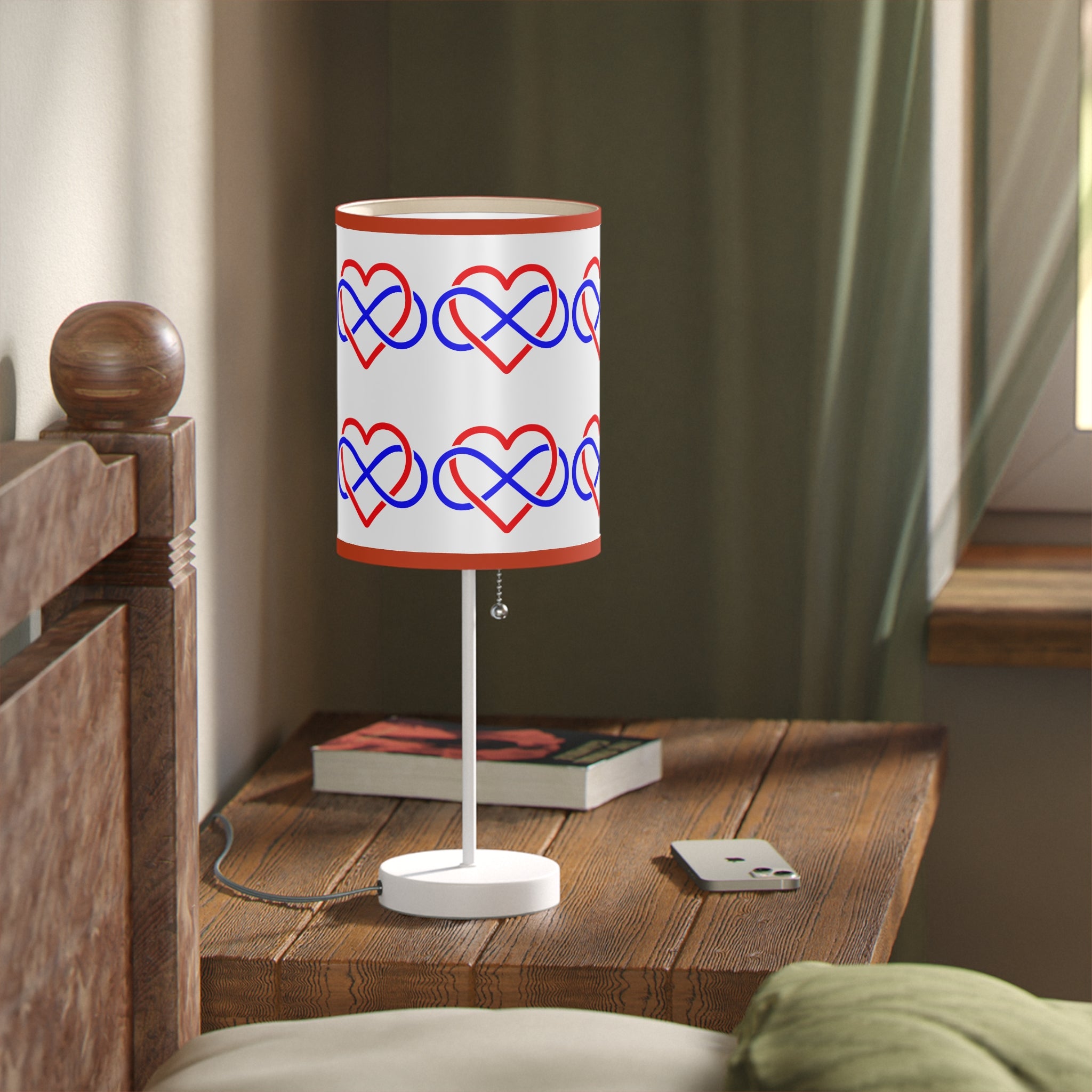 Polyamory Lamp on a Stand, US|CA plug