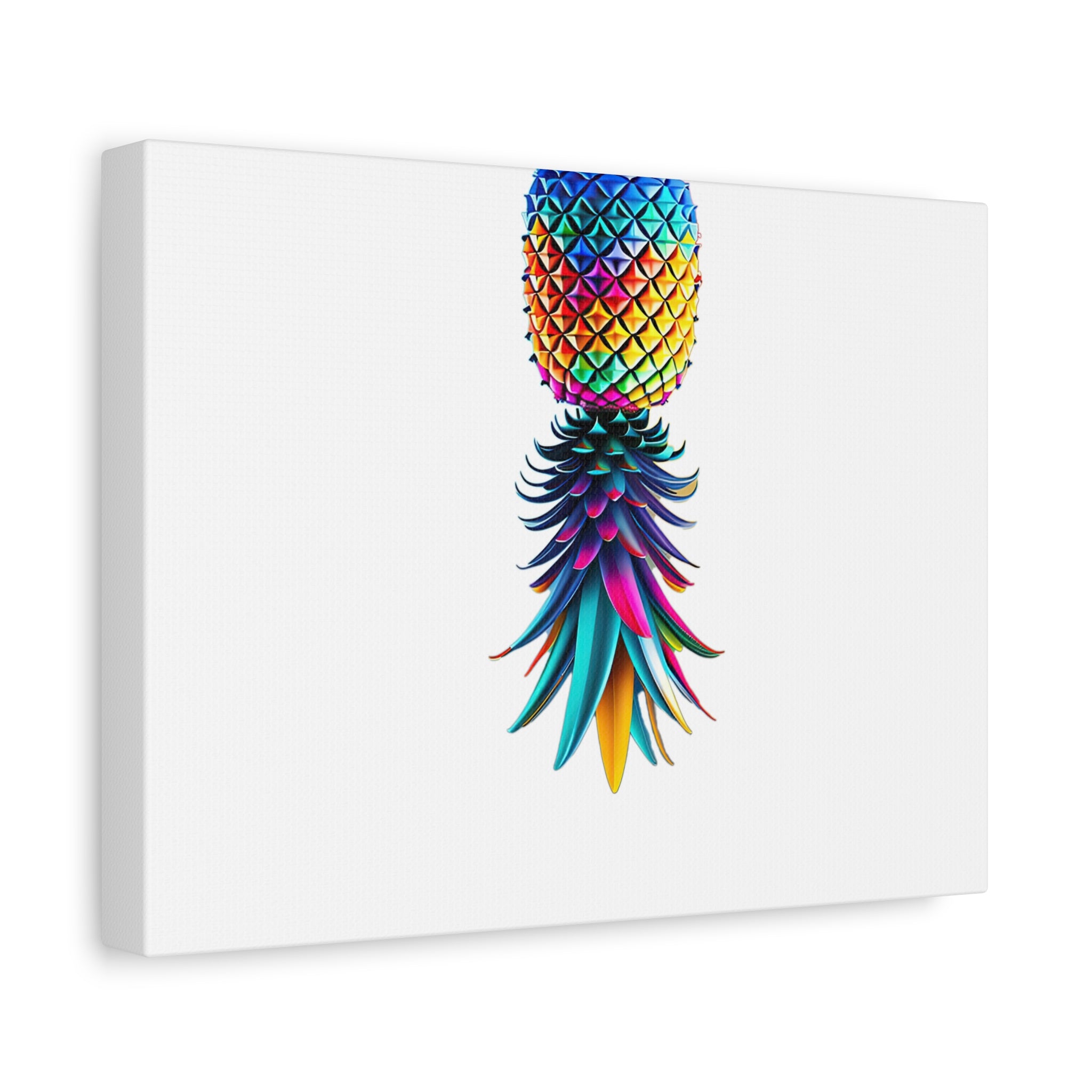 Canvas Print - Colorful Upside Down Pineapple