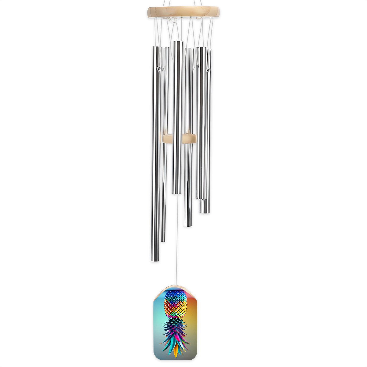Colorful Pineapple Wind Chime