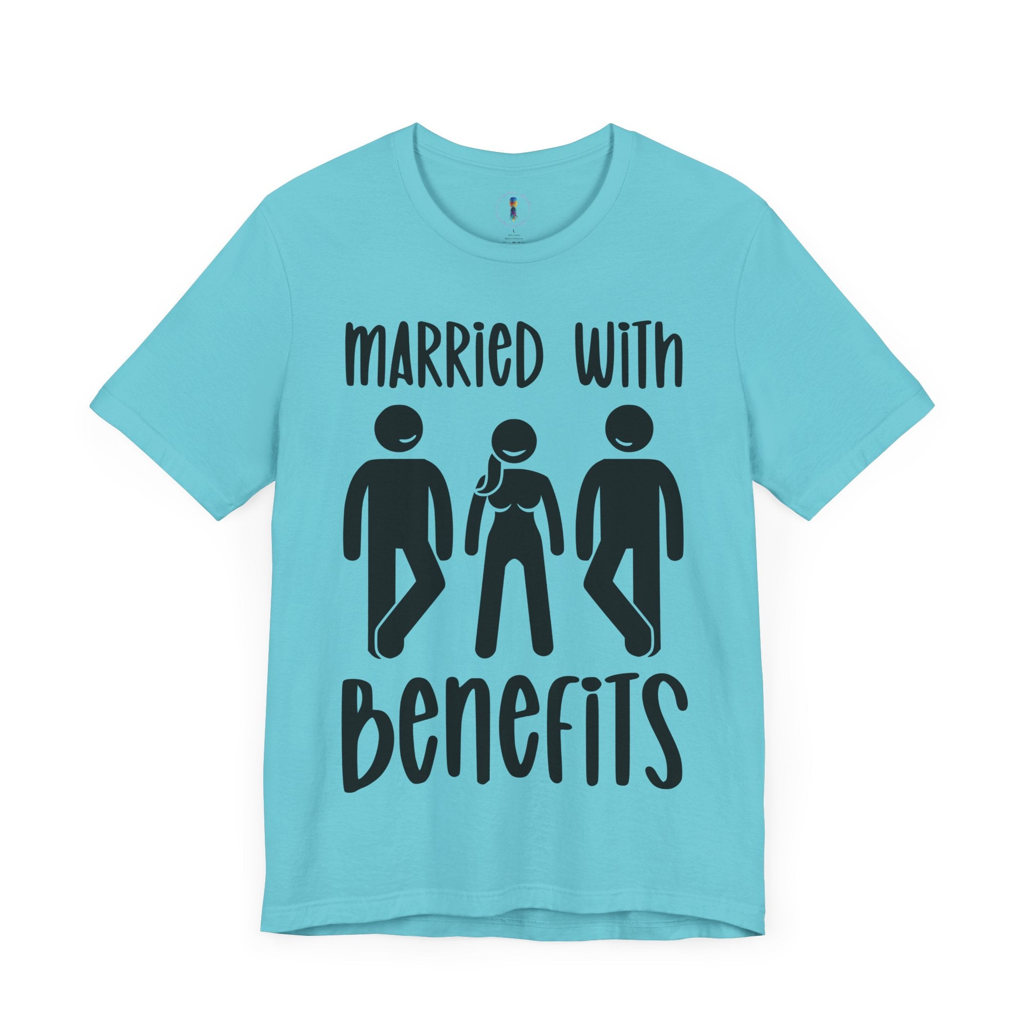 Funny Married with Benefits Unisex Tee - Casual Gift for Newlyweds